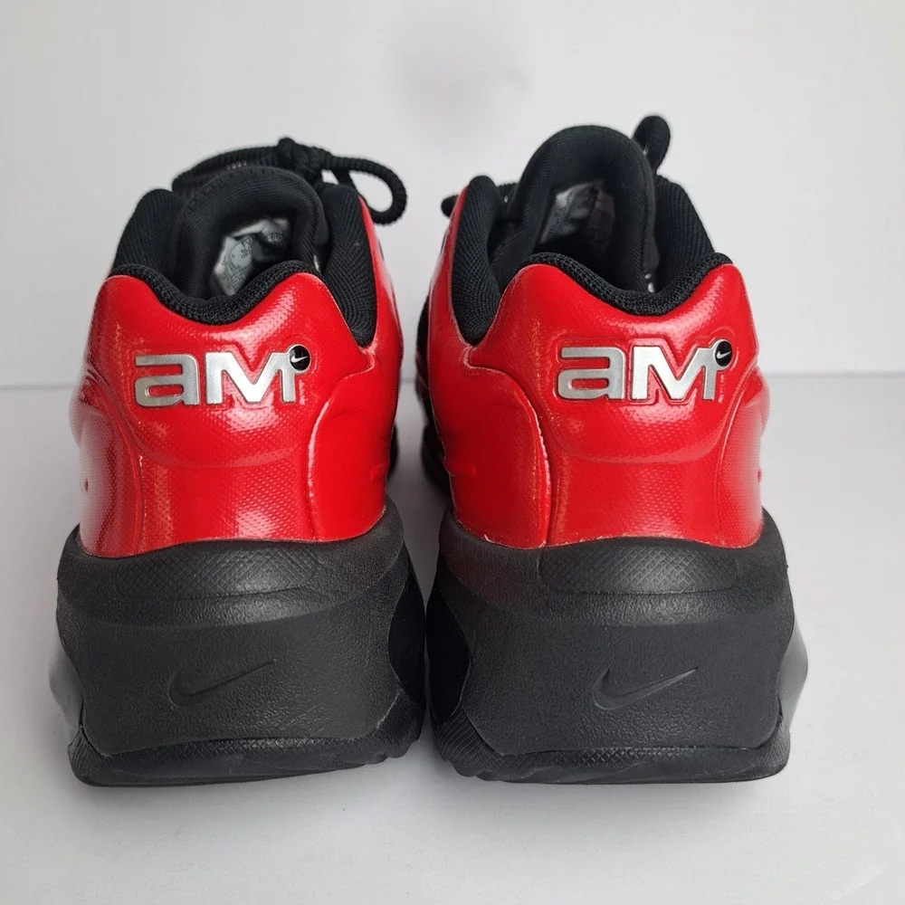 Nike Air Max Muse Womens Size 9.5University Red Metallic Silver Black FV1920 603